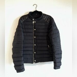 Moncler Black Quilted Nylon Down Puffer Jacket